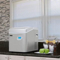 Whynter Portable Ice Maker 49 lb capacity - Stainless Steel