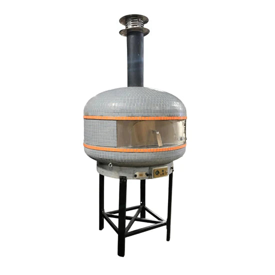 WPPO 40" Professional Digital Controlled Wood Fired Oven w/Convection Fan