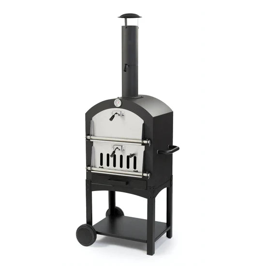 WPPO Stand Alone Eco Wood-Fired Garden Oven with Pizza Stone