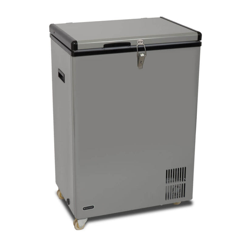 Whynter 95 Quart Portable Wheeled Freezer with Door Alert and 12v Option