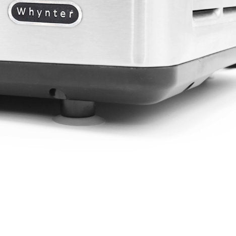Whynter Portable Instant Ice Cream Maker Frozen Pan Roller in Stainless Steel