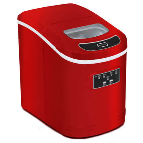 Image of Whynter Compact Portable Ice Maker 27 lb capacity - Red