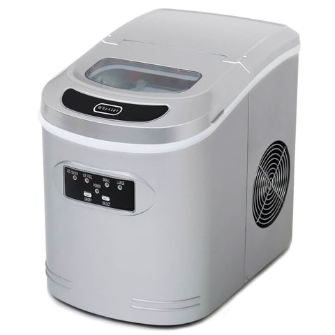 Image of Whynter Compact Portable Ice Maker 27 lb capacity - Metallic Silver